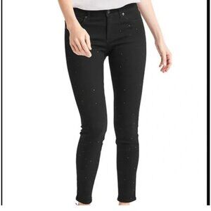 ɢᴀᴘ ᴇᴍʙᴇʟʟɪsʜᴇᴅ ᴛʀᴜᴇ sᴋɪɴɴʏ ᴊᴇᴀɴs ɪɴ ʙʟᴀᴄᴋ 27 NWOT